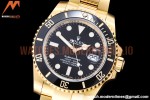 Rolex - Submariner 116618LN Wrp 904 YG/YG Black KF VR3135