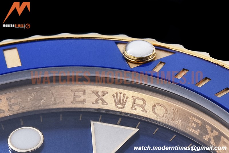 Rolex - Submariner 116618LB Wrp 904 YG/YG Blue KF VR3135