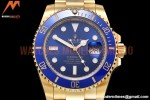 Rolex - Submariner 116618LB Wrp 904 YG/YG Blue KF VR3135