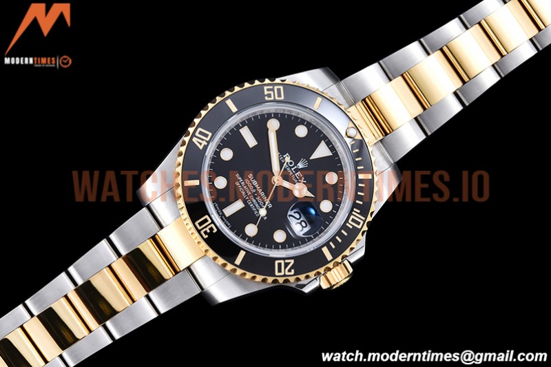Rolex - Submariner 116613LN Wrp 904 YG/SS Blk KF VR3135