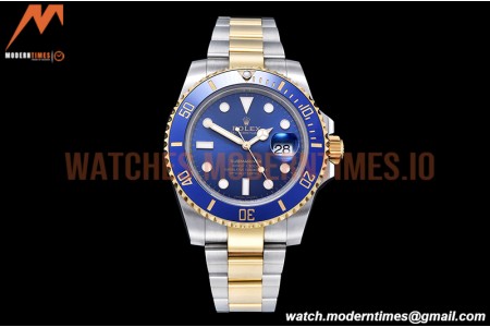 Rolex - Submariner 116613LB Wrp 904 YG/SS Blue KF VR3135