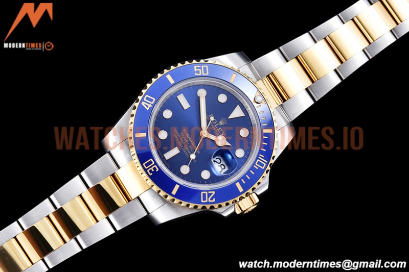 Rolex - Submariner 116613LB Wrp 904 YG/SS Blue KF VR3135