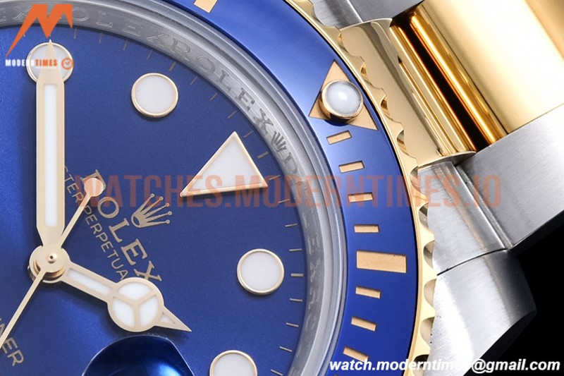 Rolex - Submariner 116613LB Wrp 904 YG/SS Blue KF VR3135