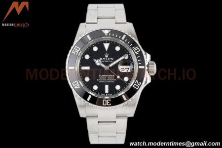 Rolex - Submariner 41mm 126610LN 904L SS/SS Black ZF V3 VR3235