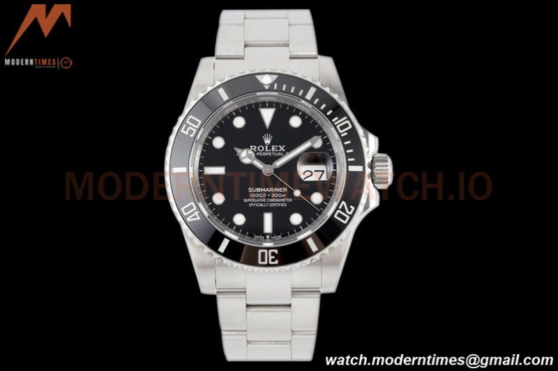 Rolex - Submariner 41mm 126610LN 904L SS/SS Black ZF V3 VR3235
