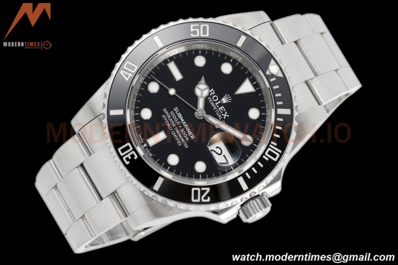 Rolex - Submariner 41mm 126610LN 904L SS/SS Black ZF V3 VR3235