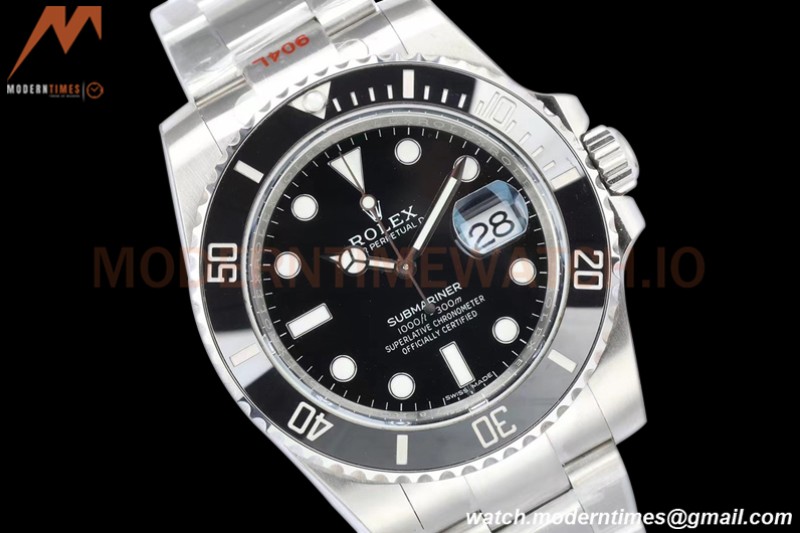 Rolex - Submariner 40mm 116610LN 316L SS/SS Black V2 EWF A3135