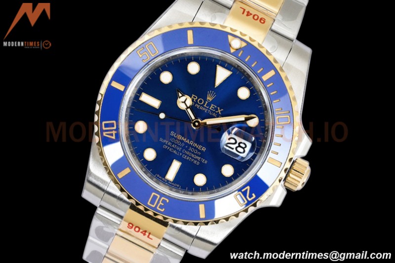 Rolex - Submariner 40mm 116613LB 316L SS/SS Blue V2 EWF A3135