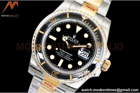 Rolex - Submariner 40mm 116613LN 316L YG/SS Black V2 EWF A3135