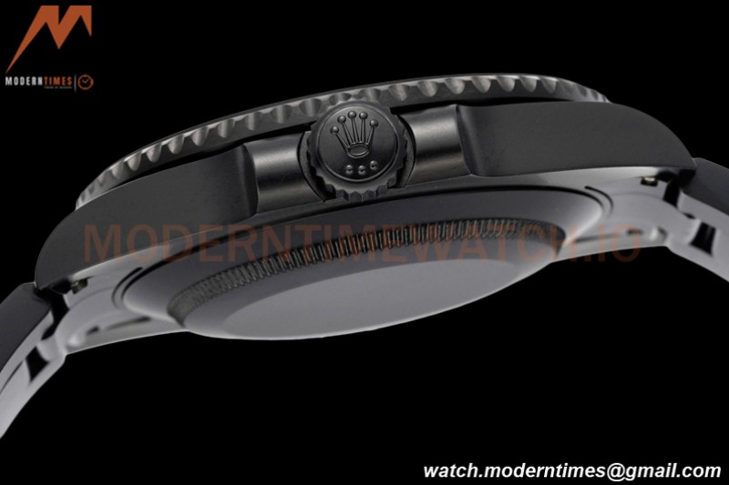 Rolex - Submariner Parakeet 40mm 904L DLC/DLC Green/Black DIWF A3135