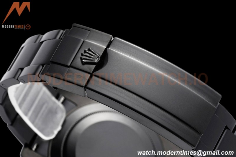 Rolex - Submariner Ghost 40mm 904L DLC/DLC Black DIWF A3135