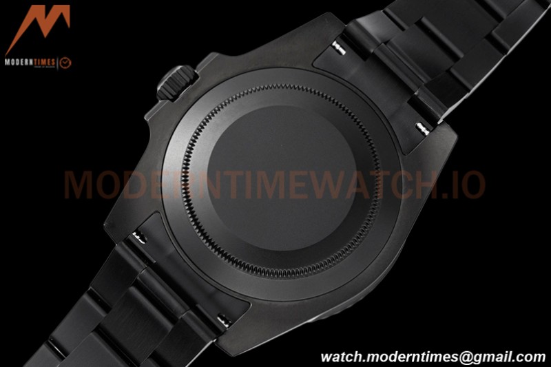 Rolex - Submariner Ghost 40mm 904L DLC/DLC Black DIWF A3135