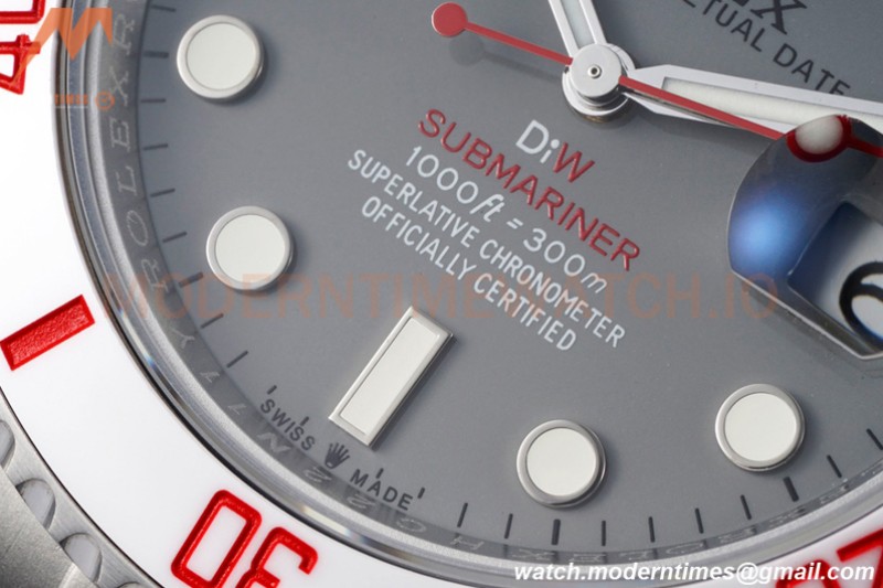 Rolex - Submariner Glacial 40mm 904L TI/TI Grey DIWF A3135