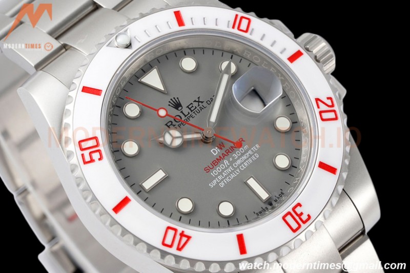 Rolex - Submariner Glacial 40mm 904L TI/TI Grey DIWF A3135