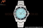 Rolex - Submariner Aquamarine 40mm 904L TI/TI Fiffany Blue DIWF A3135