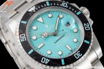Rolex - Submariner Aquamarine 40mm 904L TI/TI Fiffany Blue DIWF A3135