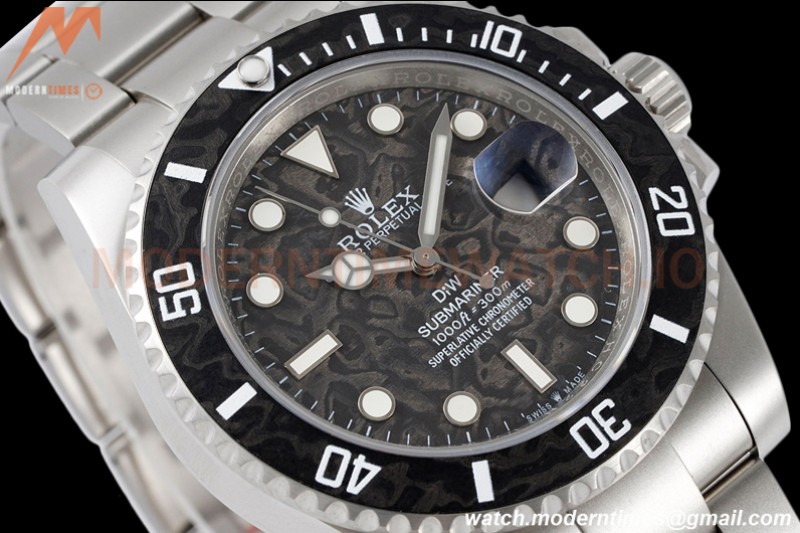 Rolex - EOC Submariner 40mm 904L TI/TI Carbon Black DIWF A3135