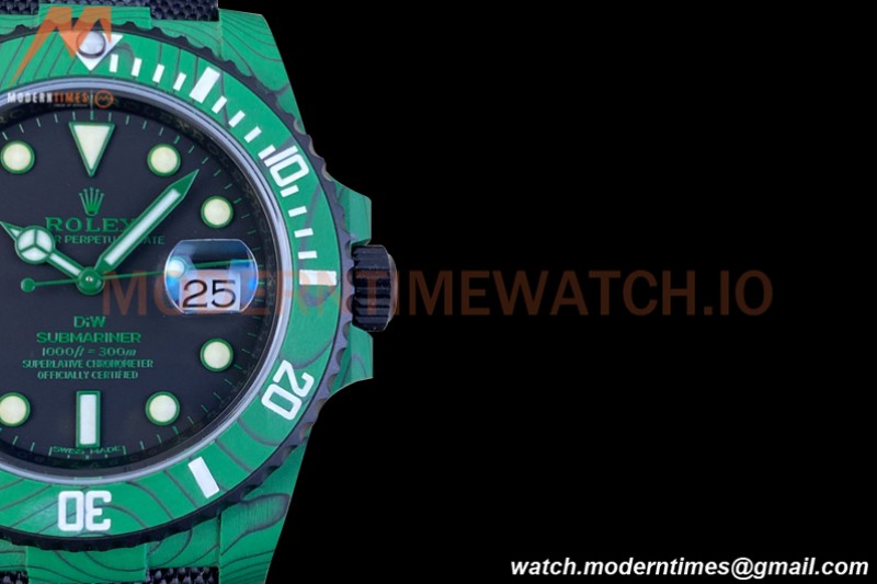 Rolex - Submariner DiW Green Goblin 40mm FC/NY Green VSF VS3135
