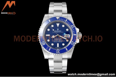Rolex - Submariner 40mm 116619LB 904L SS/SS Blue VSF VS3135