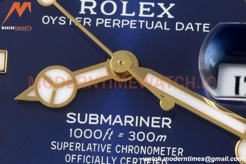 Rolex - Submariner 41mm 126613LB 904L YG/SS Blue VSF VS3235