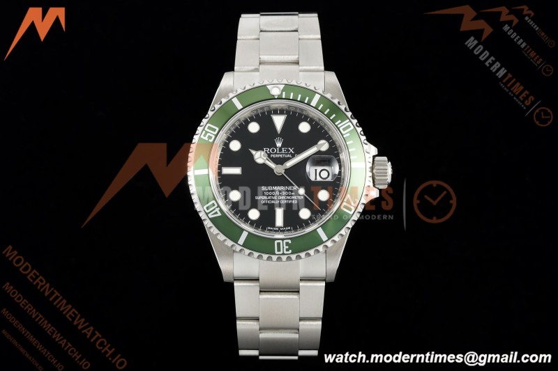 Rolex - Submariner Vintage 16610LV 904L SS/SS Black TMF VR3135