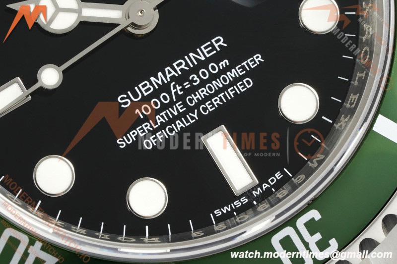 Rolex - Submariner Vintage 16610LV 904L SS/SS Black TMF VR3135