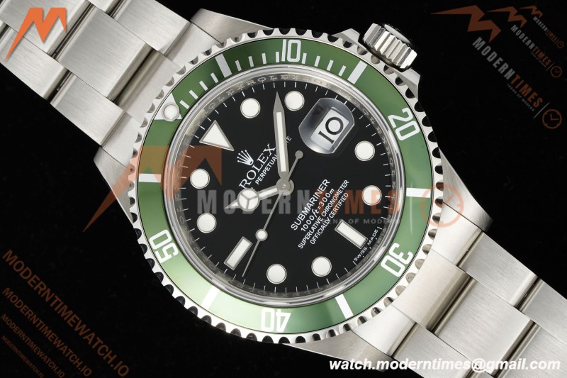 Rolex - Submariner Vintage 16610LV 904L SS/SS Black TMF VR3135