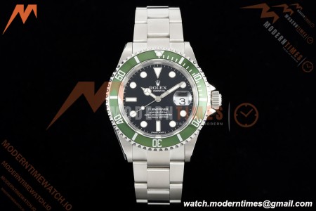 Rolex - Submariner Vintage 16610LV 904L SS/SS Black Plain Rehaut TMF VR3135 | 롤렉스 - 서브머리너 빈티지 16610LV 904L SS/SS 블랙 플레인 르호 TMF VR3135