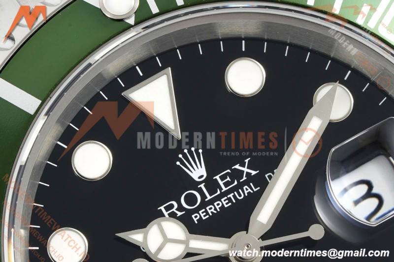 Rolex - Submariner Vintage 16610LV 904L SS/SS Black Plain Rehaut TMF VR3135 | 롤렉스 - 서브머리너 빈티지 16610LV 904L SS/SS 블랙 플레인 르호 TMF VR3135