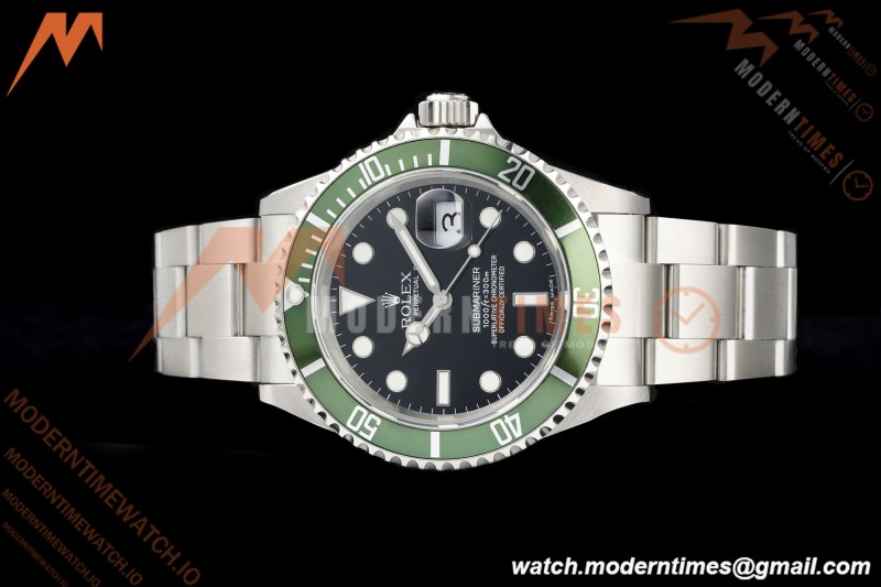 Rolex - Submariner Vintage 16610LV 904L SS/SS Black Plain Rehaut TMF VR3135 | 롤렉스 - 서브머리너 빈티지 16610LV 904L SS/SS 블랙 플레인 르호 TMF VR3135