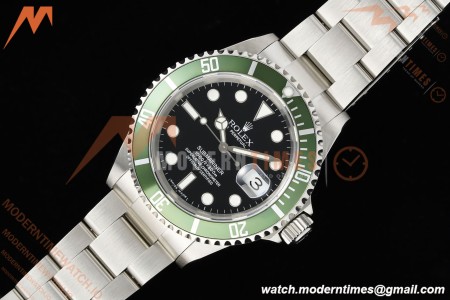 Rolex - Submariner Vintage 16610LV 904L SS/SS Black Plain Rehaut TMF VR3135 | 롤렉스 - 서브머리너 빈티지 16610LV 904L SS/SS 블랙 플레인 르호 TMF VR3135