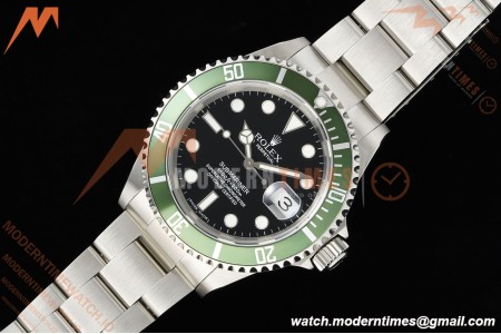 Rolex - Submariner Vintage 16610LV 904L SS/SS Black Plain Rehaut TMF VR3135 | 롤렉스 - 서브머리너 빈티지 16610LV 904L SS/SS 블랙 플레인 르호 TMF VR3135