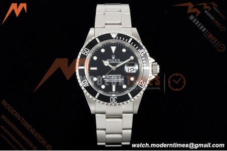 Rolex - Submariner Vintage 16610LN 904L SS/SS Black Plain Rehaut TMF VR3135 | 롤렉스 - 서브머리너 빈티지 16610LN 904L SS/SS 블랙 플레인 르호 TMF VR3135
