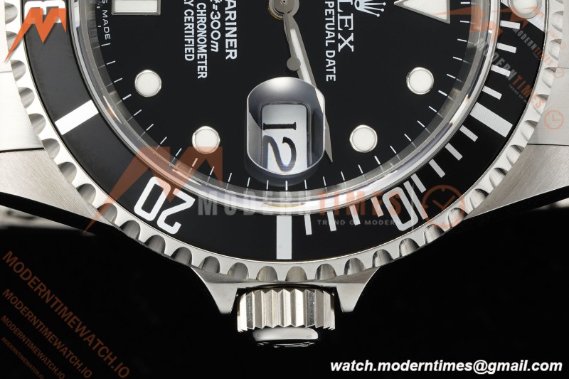 Rolex - Submariner Vintage 16610LN 904L SS/SS Black Plain Rehaut TMF VR3135 | 롤렉스 - 서브머리너 빈티지 16610LN 904L SS/SS 블랙 플레인 르호 TMF VR3135