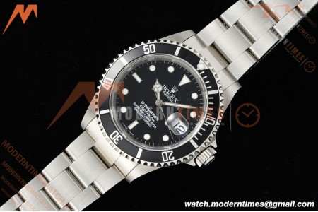 Rolex - Submariner Vintage 16610LN 904L SS/SS Black Plain Rehaut TMF VR3135 | 롤렉스 - 서브머리너 빈티지 16610LN 904L SS/SS 블랙 플레인 르호 TMF VR3135