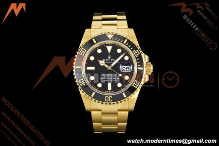 Rolex - Submariner 126618LN 904L 41mm YG/YG Black THBF SH3235