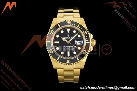 Rolex - Submariner 126618LN 904L 41mm YG/YG Black THBF SH3235