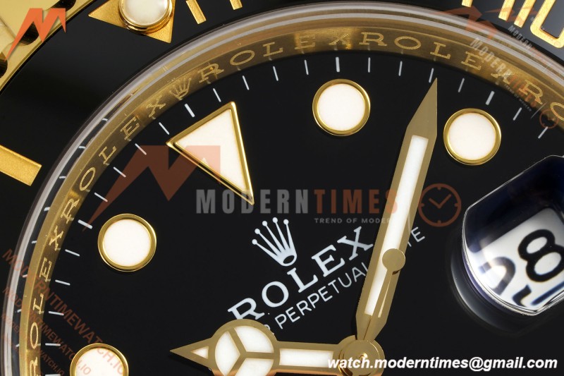 Rolex - Submariner 126618LN 904L 41mm YG/YG Black THBF SH3235