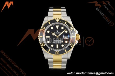 Rolex - Submariner 126613LN 904L 41mm YG/SS Black THBF SH3235