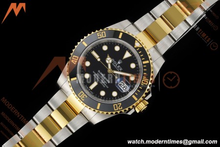 Rolex - Submariner 126613LN 904L 41mm YG/SS Black THBF SH3235