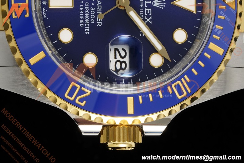 Rolex - Submariner 126613LB 904L 41mm YG/SS Blue THBF SH3235