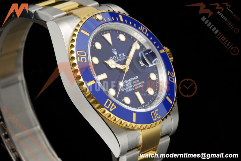 Rolex - Submariner 126613LB 904L 41mm YG/SS Blue THBF SH3235