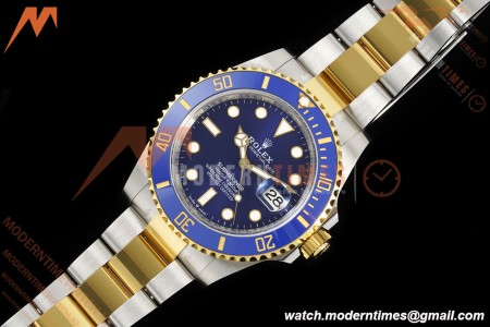 Rolex - Submariner 126613LB 904L 41mm YG/SS Blue THBF SH3235