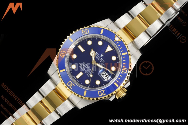 Rolex - Submariner 126613LB 904L 41mm YG/SS Blue THBF SH3235