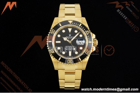 Rolex - Submariner 126618LN 316L 41mm YG/YG Black RSF A3235