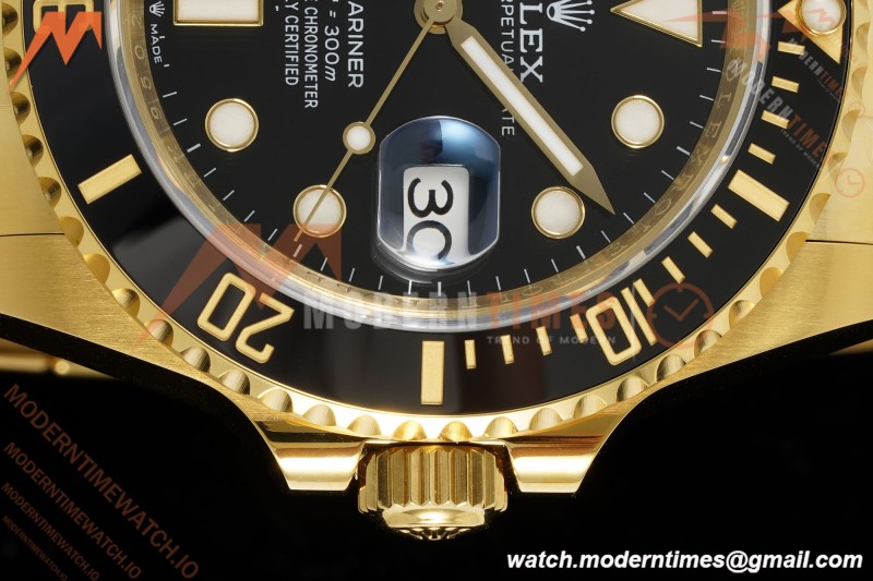 Rolex - Submariner 126618LN 316L 41mm YG/YG Black RSF A3235