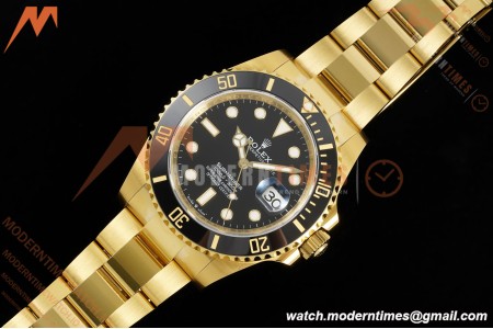 Rolex - Submariner 126618LN 316L 41mm YG/YG Black RSF A3235