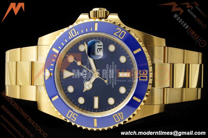 Rolex - Submariner 126618LB 316L 41mm YG/YG Blue RSF A3235