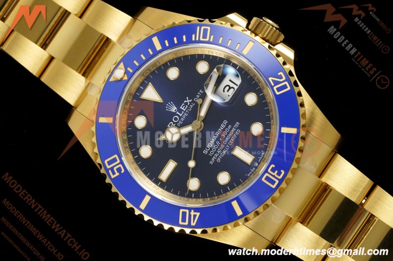Rolex - Submariner 126618LB 316L 41mm YG/YG Blue RSF A3235