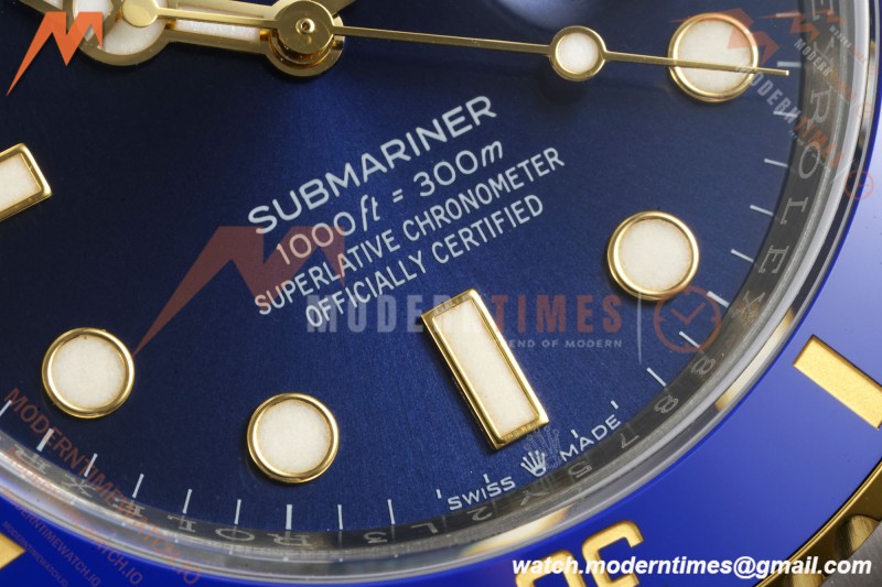 Rolex - Submariner 126613LB 316L 41mm YG/SS Blue RSF A3235